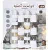 Theelichtjes LED - set 16 stuks - groot en klein