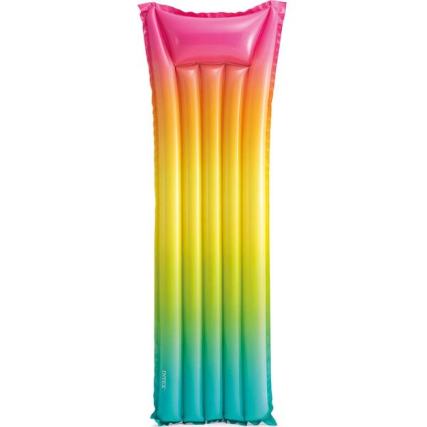 Intex Luchtbed - Regenboog - 170 x 53 cm