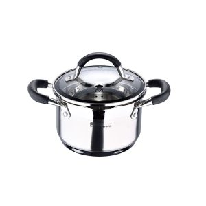 Masterpro Kookpan - met Deksel - Ø16 cm - 1.8L