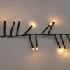 Maxi Cluster Kerstverlichting - 400 led - 6m - warm wit - Timer - Lichtfuncties - Geheugen - Buiten