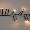 Maxi Cluster Kerstverlichting - 1200 led - 18m - warm wit - Timer - Lichtfuncties - Geheugen - Buiten