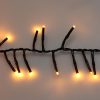 Maxi Cluster Kerstverlichting - 1200 led - 18m - extra warm wit - Timer - Lichtfuncties - Geheugen - Buiten