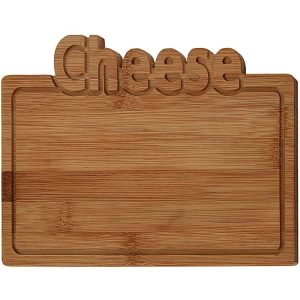 Bamboe snijplank -Cheese - 25x17cm