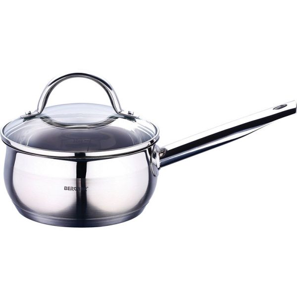 Bergner RVS 18/10 Steelpan 16cm - 1,3 liter