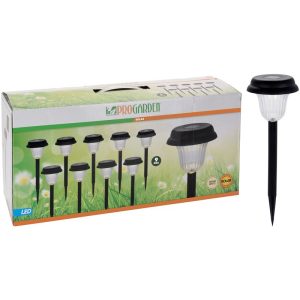 Solar LED Tuinverlichting - Set van 9