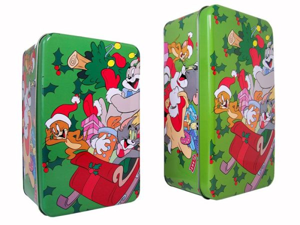 Kerstblikken Tom & Jerry - 2 stuks