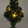 Kerstboom met Verlichting - Fiber Optic - 45 cm - Warm Wit