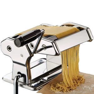 Ceruzo Pastamachine RVS - Spaghetti Machine - met Tafelgreep